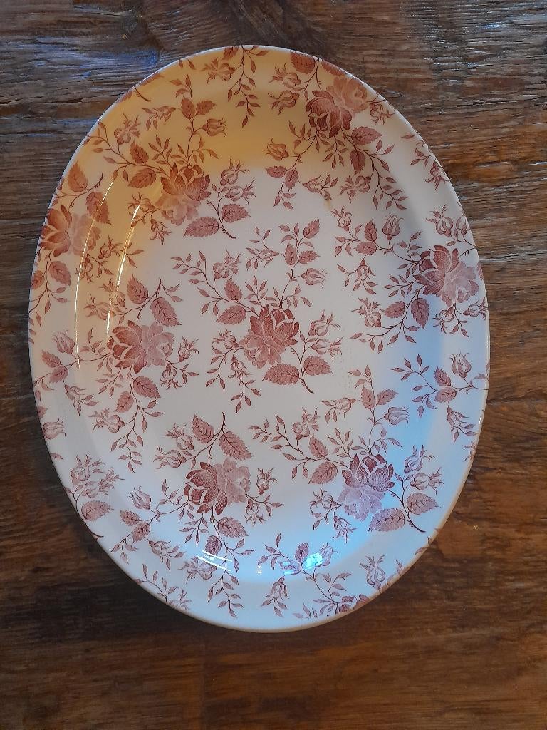 English Ironstone Tableware (EIT) Floral schalen, Ophalen of Verzenden, Overige stijlen, Aardewerk, Schaal of Schalen