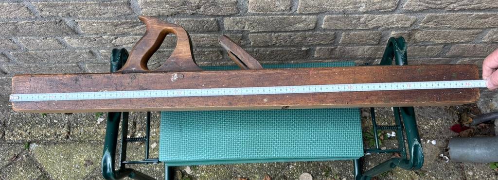 Antieke blokschaaf 82 cm Goldenberg, Ophalen of Verzenden