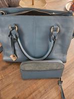 Smaak Amsterdam Handtas met Portemonnee - Blauw, Ophalen of Verzenden, Gebruikt, Blauw, Handtas