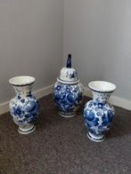 Groot 3 delig handgeschilderd delfsblauw kastset, Ophalen