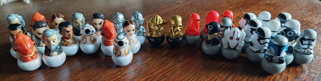 Star Wars 35 rollinz collectie, Ophalen of Verzenden, Zo goed als nieuw, Actiefiguurtje