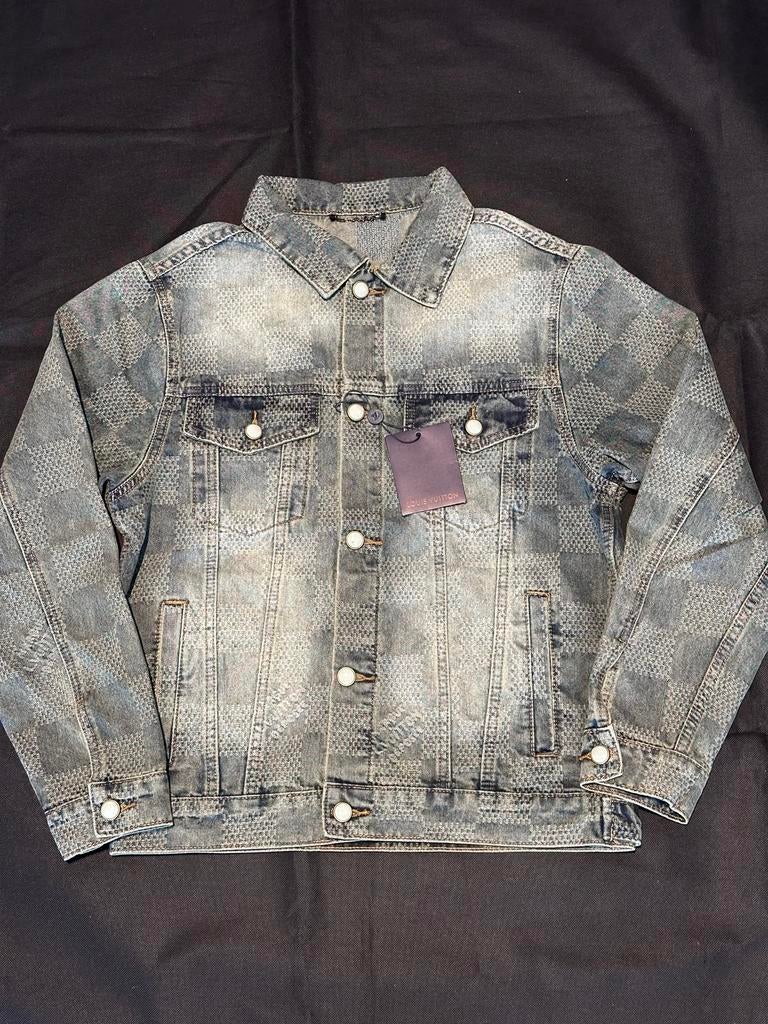 Louis Vuitton Monogram Denim Jacket, Kleding | Heren, Ophalen of Verzenden, Nieuw, Maat 48/50 (M), Blauw
