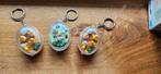 3 Pocket Critter spel sleutelhangers jaren 90, Ophalen of Verzenden, Gebruikt