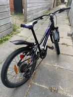 Kinder MTB - Trek Wahoo 20 inch - Zwart/Paars, Gebruikt, Aluminium, Ophalen of Verzenden, V-brakes