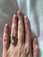 Melano ring maat 50, Sieraden, Tassen en Uiterlijk, Ringen, Ophalen of Verzenden, Dame, Goud, Kleiner dan 17