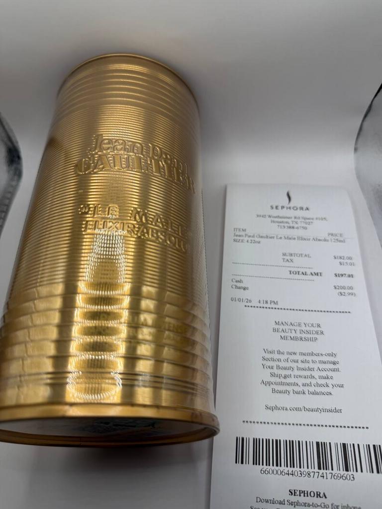 Jean Paul Gaultier Le Male Elixir Absolu 125ML, Ophalen of Verzenden, Nieuw