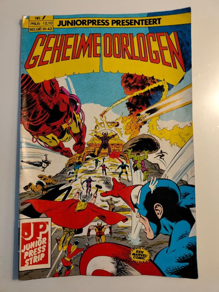 Geheime Oorlogen #7 (NL), Boeken, Strips | Comics, Marvel Comics, Europa, Ophalen of Verzenden, Gelezen