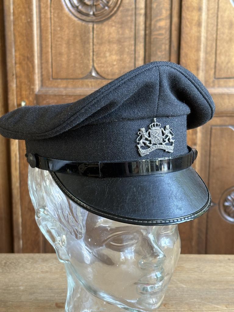 Uniform pet van de Douane Rijksoverheid Gemeente, Verzamelen, Ophalen of Verzenden, Overige soorten, Nederland, Helm of Baret
