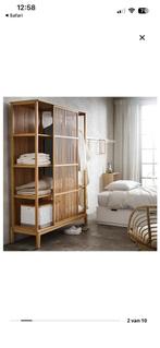 IKEA Nordiska - open kledingkast met schuifdeur, Ophalen, 100 tot 150 cm, Zo goed als nieuw, 150 tot 200 cm