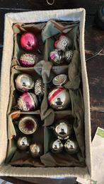 Antieke ajeko kerstballen, Ophalen of Verzenden, Zo goed als nieuw