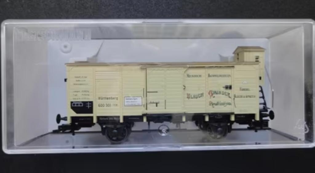 5826 K Fleischmann Goederenwagen Ulrich Gminder, Hobby en Vrije tijd, Modeltreinen | H0, Gelijkstroom, Fleischmann, Wagon, Ophalen of Verzenden