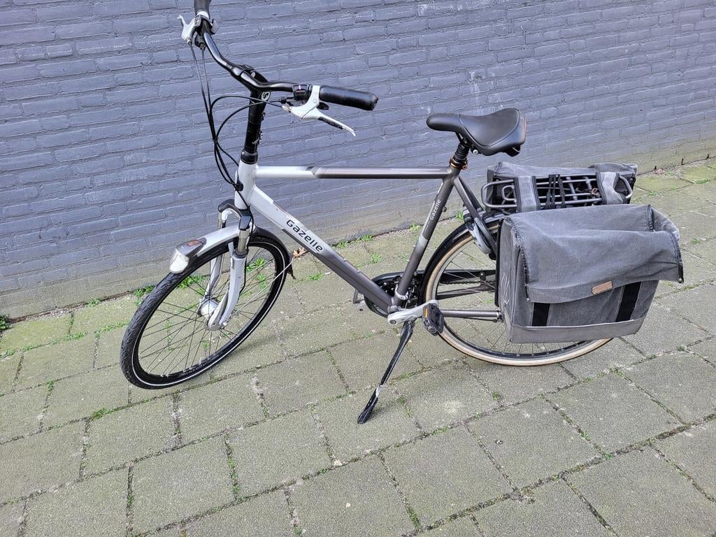 Gazelle Orange T27 herenfiets 28 inch 3x9 H61, Ophalen of Verzenden, Gebruikt, Gazelle, Versnellingen