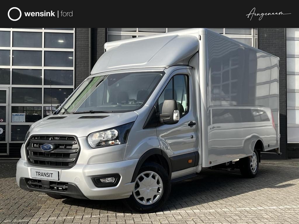 Ford Transit 350 170pk L4H1 Bakwagen! Airco / Cruise control, Auto's, Voorwielaandrijving, Stof, Euro 6, 4 cilinders