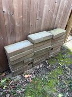 Gebruikte betonnen terrastegels, Tuin en Terras, Tegels en Klinkers, Ophalen, Gebruikt, 5 tot 10 m², Beton