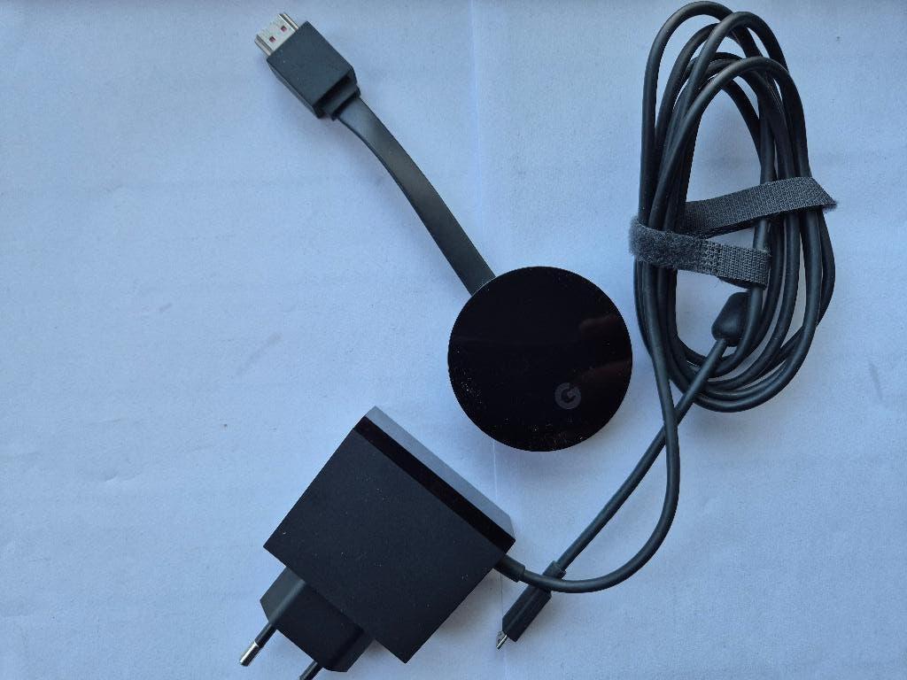 GOOGLE CHROMECAST ULTRA 4K, Ophalen of Verzenden, Gebruikt, HDMI