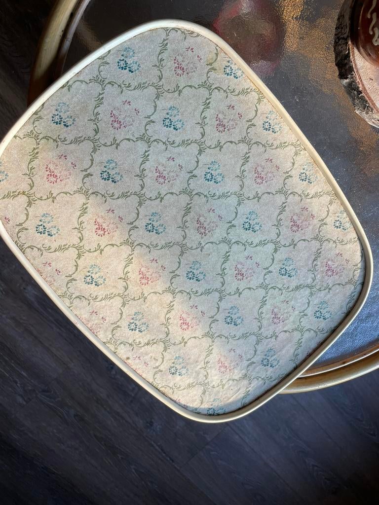 Jaren 50/60 vintage retro dienblad, Ophalen of Verzenden