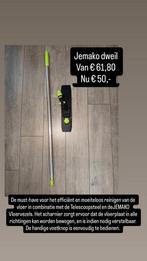 Jemako Dweil met Telescoopsteel - Efficiënt Vloeren Reinigen, Ophalen of Verzenden, Mop of Dweil