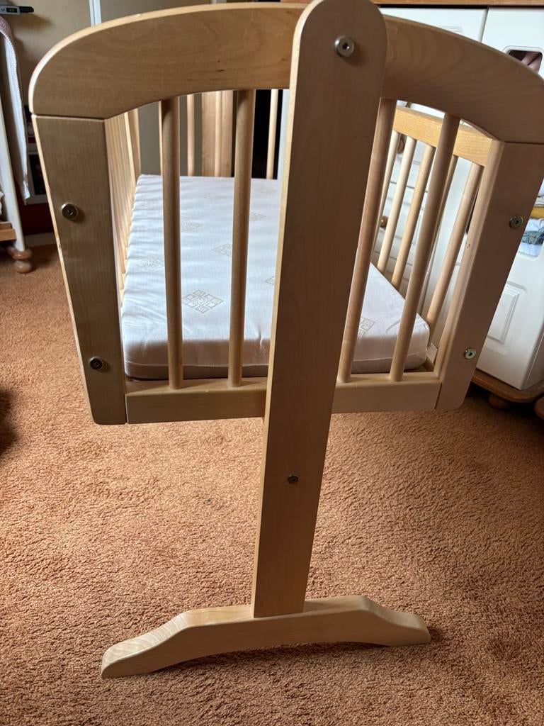 Schommel baby ledikant, Ophalen, Zo goed als nieuw, Overige typen