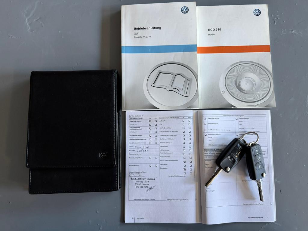 Volkswagen Golf 1.4 TSI Highline CRUISE CONTROL/AIRCO/ELEKTR, Stof, Gebruikt, Zwart, 4 cilinders