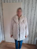 Saga Furs witte vos bontjas, maat 40, M, prachtige kraag, Ophalen of Verzenden, Zo goed als nieuw, Maat 38/40 (M), Wit