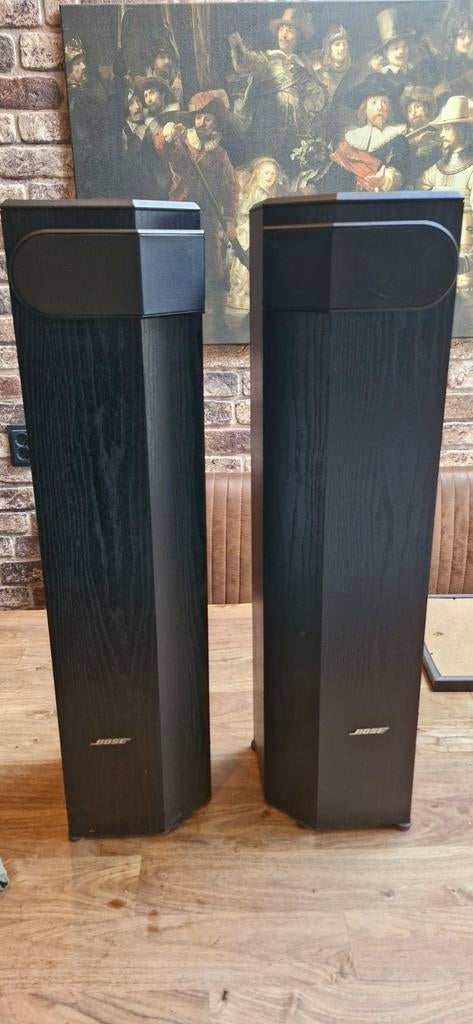 Bose 501 series V, Audio, Tv en Foto, Luidsprekers, Gebruikt, Front, Rear of Stereo speakers, Bose, Ophalen