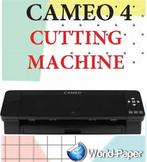 Silhouette Cameo 4 Zwart - Snijmachine, Ophalen of Verzenden, Zo goed als nieuw, Gereedschap of Toebehoren