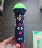K3 speelgoedmicrofoon met licht en geluid, Ophalen of Verzenden, Zo goed als nieuw, Met licht