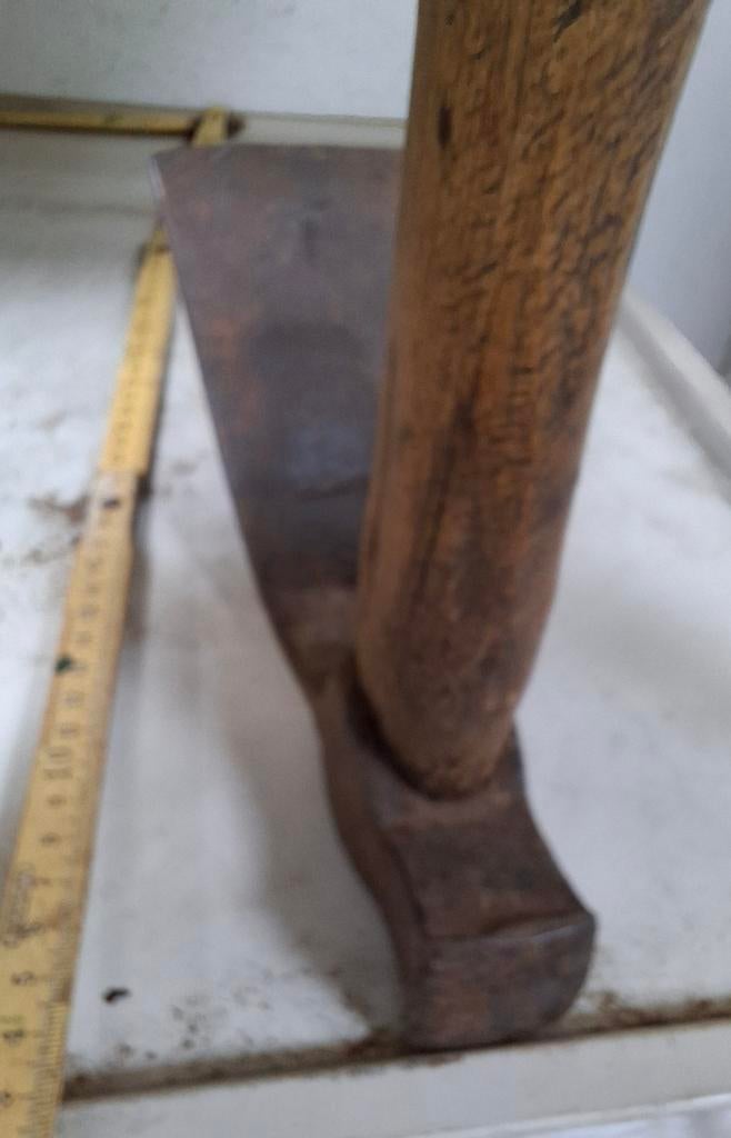 Oude hamer met houten steel - Antiek gereedschap, Antiek en Kunst, Antiek | Gereedschap en Instrumenten, Ophalen