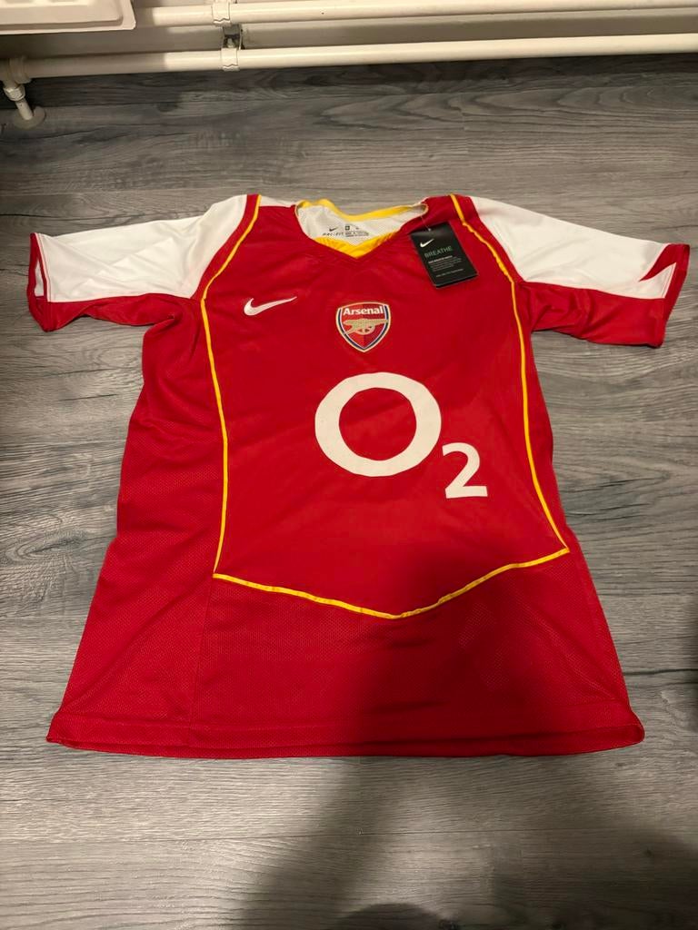 Arsenal retro shirt 2004/05, Ophalen of Verzenden, Zo goed als nieuw, Maat 48/50 (M), Rood