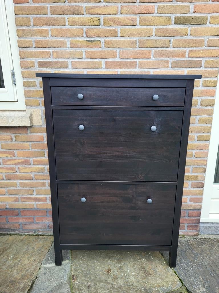 IKEA Hemnes schoenenkast (2 vakken), Huis en Inrichting, Kasten | Schoenenkasten, Ophalen, Gebruikt