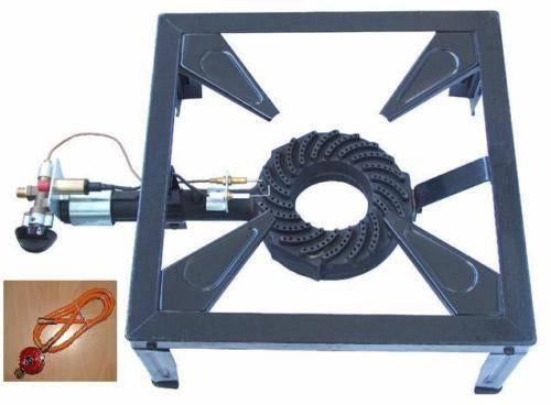 Wokbrander 10.5 kw - piëzo ontsteking en thermokoppel, Nieuw, 3 kookzones of minder, Ophalen of Verzenden, Gas