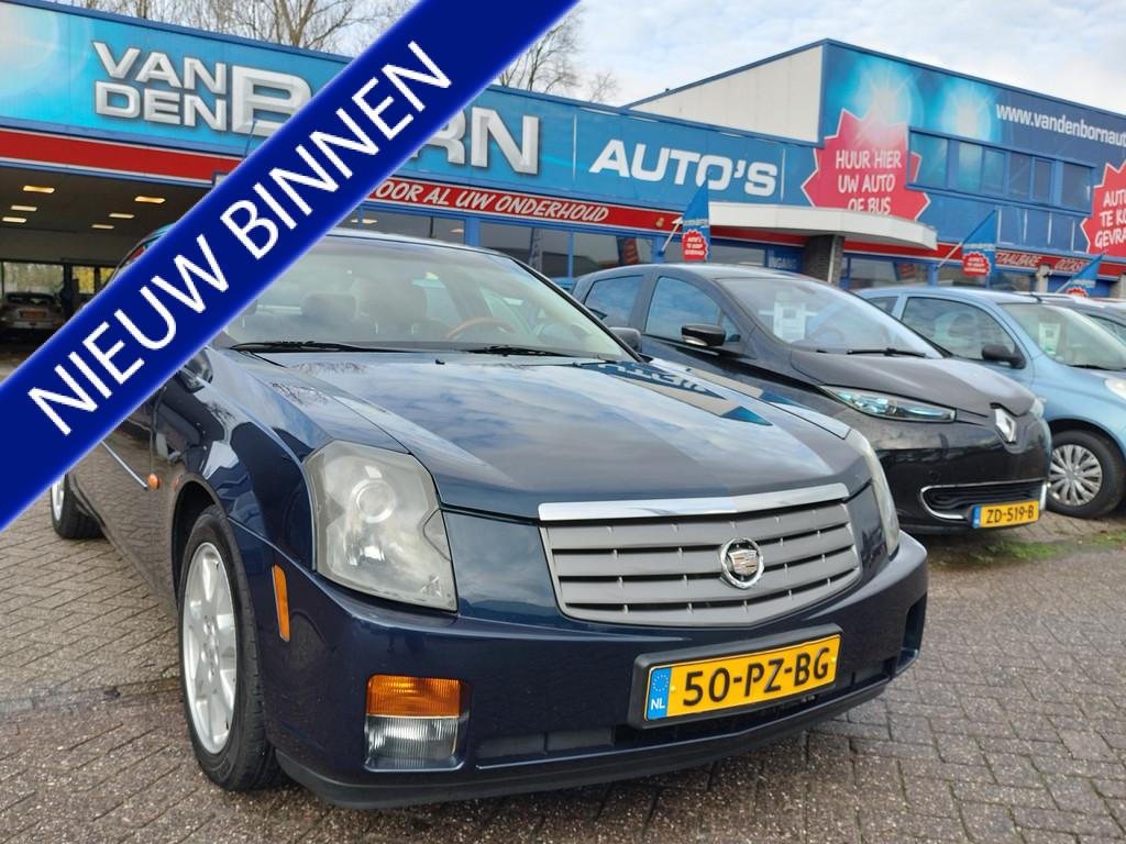 Cadillac CTS 3.2 V6 Automaat Zeer Luxe Nw APK 3 Mnd Gar, Auto's, Automaat, Gebruikt, Beige, Blauw
