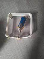 Alleen ophalen. Schleich paard met deken en omheining, Ophalen