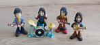 THE BEATLES 4 Beeldjes Set John,Paul,George,Ringo& Drum Kit, Ophalen of Verzenden, Nieuw, Pop, Beeldje of Miniatuur