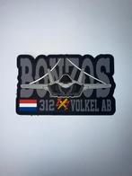 Patch Bonzos 312 Sqn, Verzamelen, Luchtvaart en Vliegtuigspotten, Verzenden, Nieuw, Patch, Badge of Embleem