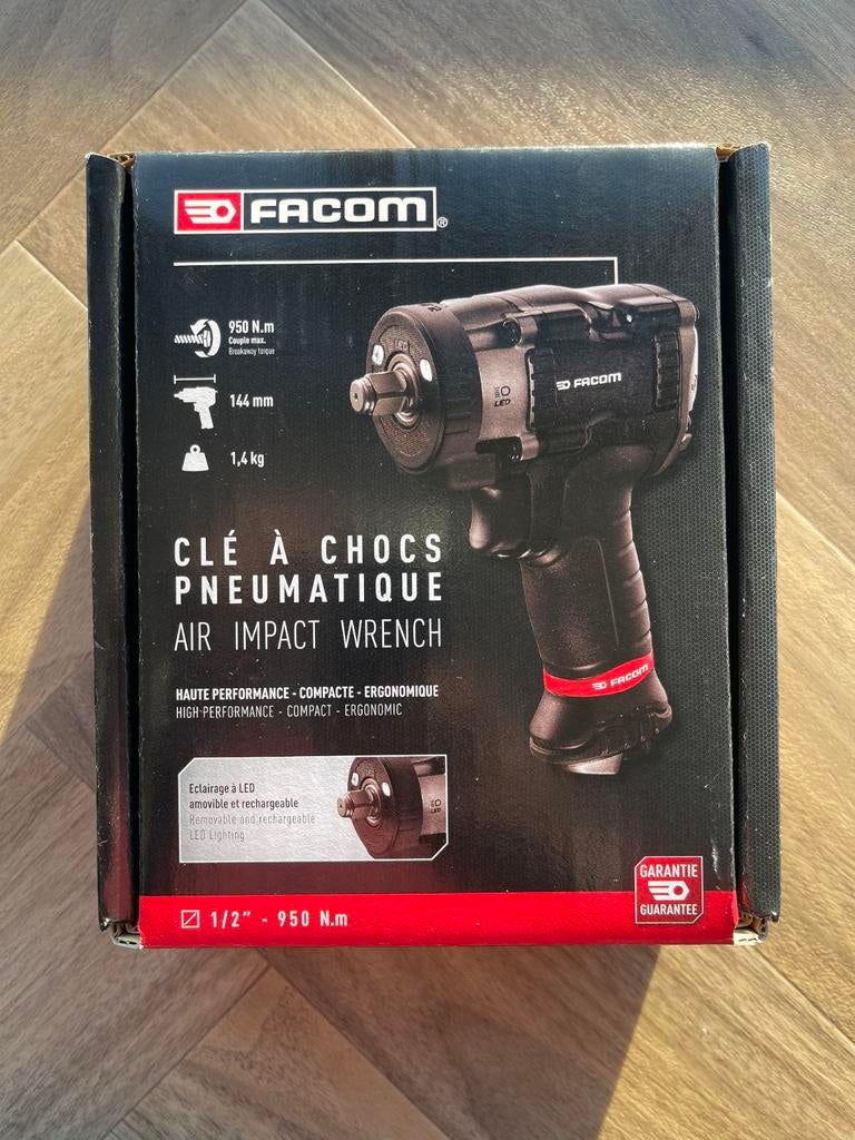 Facom NS.2500G slagmoersleutel 1/2'' 950Nm, Doe-het-zelf en Verbouw, Gereedschap | Overige machines, Ophalen of Verzenden, Nieuw
