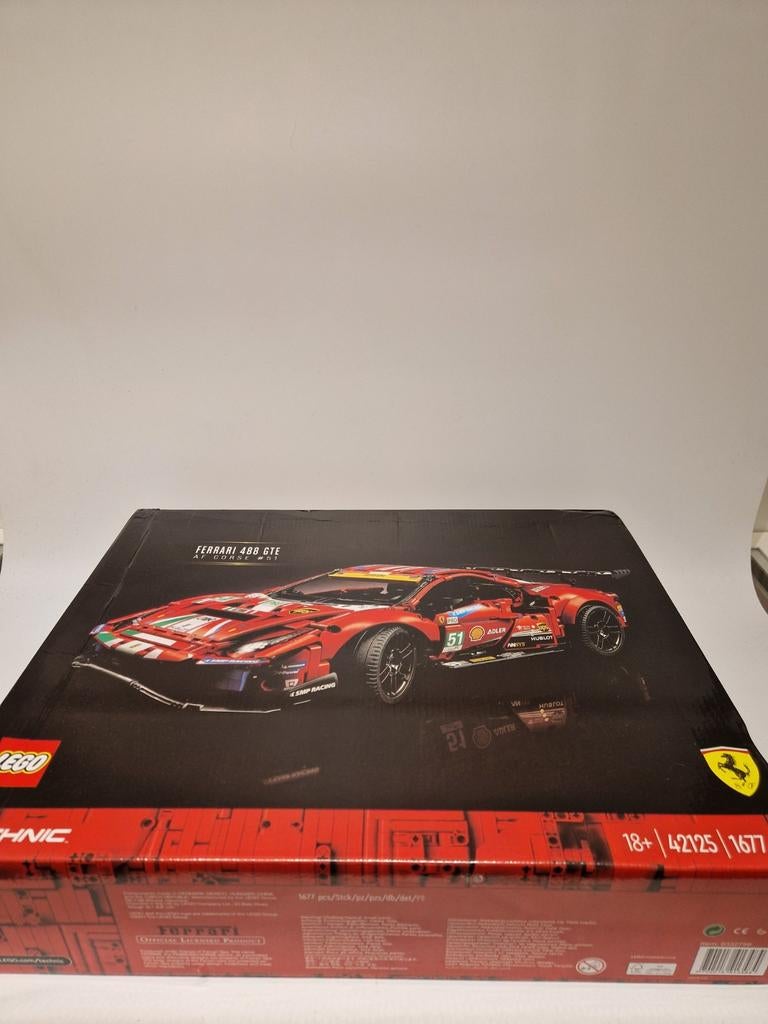 LEGO Technic Ferrari 488 GTE AF Corse #51 – 42125, Lego, Nieuw, Ophalen of Verzenden, Complete set