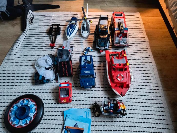 Set Playmobil auto, Kinderen en Baby's, Speelgoed | Playmobil, Gebruikt, Los playmobil, Ophalen of Verzenden
