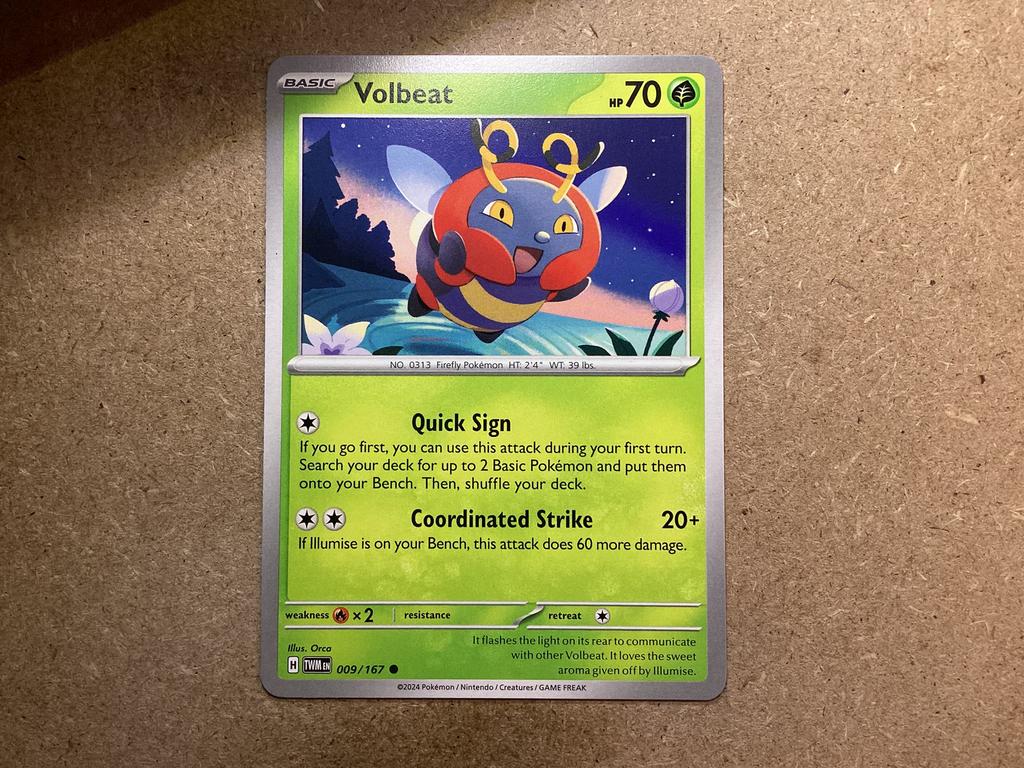 1x Volbeat [TWM 009/167] (Near Mint), Ophalen of Verzenden, Zo goed als nieuw, Losse kaart