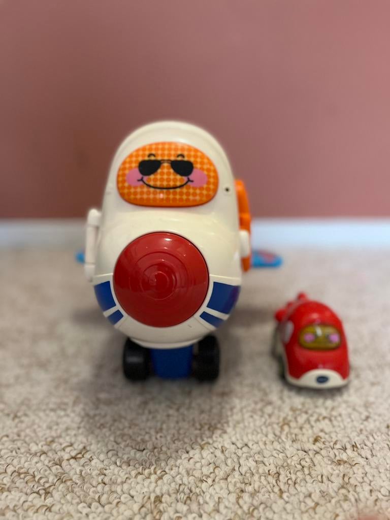 Vtech toet toet vliegtuig, Ophalen, Gebruikt, 2 tot 4 jaar