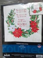 Borduurpakket Winter Sentiments van Janlynn, Ophalen of Verzenden, Nieuw, Borduurpakket