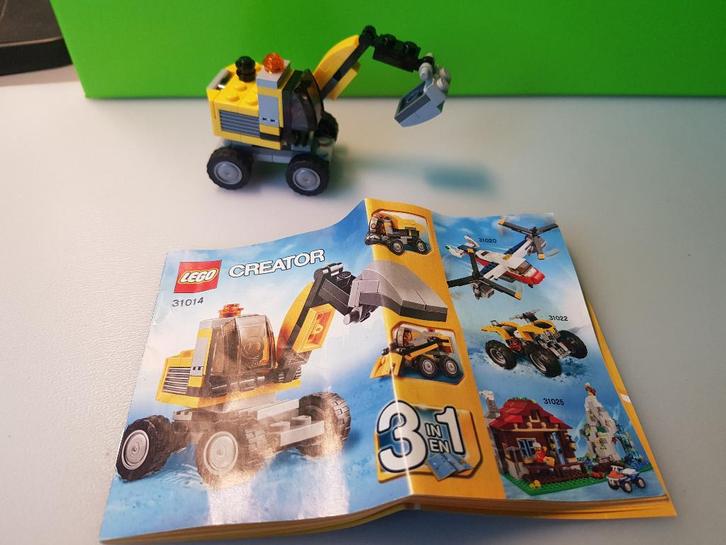 Lego 31014 - Power Digger (Creator), Kinderen en Baby's, Speelgoed | Duplo en Lego, Gebruikt, Lego, Complete set, Inclusief instructies