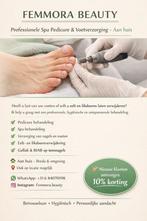 Spa pedicure aanhuis, Ophalen of Verzenden