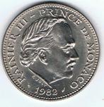 23-783 Monaco 5 franc 1982, Ophalen of Verzenden, Overige landen, Losse munt