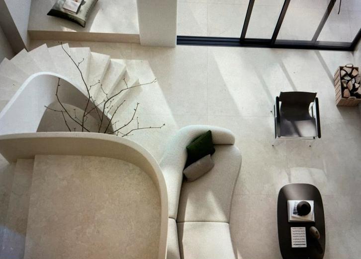 Mooie beige vloer en muurtegels 80x80cm, Ophalen, Nieuw, 10 m² of meer, Vloertegels