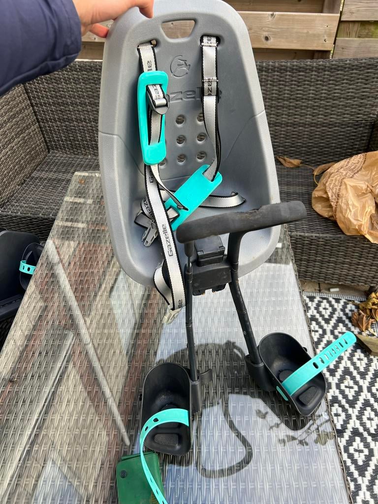 Gazelle kinderzitje I 1 tot 4 jarige, Fietsen en Brommers, Fietsaccessoires | Fietsstoeltjes, Ophalen of Verzenden, Gebruikt