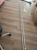 Ikea Räcka Curtain rods gordijn rails white, Ophalen, Gebruikt, 200 cm of meer