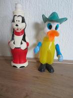 Shampoo flessen Disney Goofy Fluffy + Eend Vintage Jaren 60, Verzamelen, Ophalen of Verzenden, Gebruikt