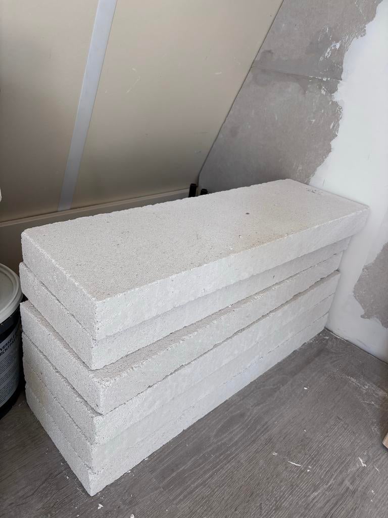 Cellenbeton blokken 60x20x5 cm, Doe-het-zelf en Verbouw, Metselstenen, Ophalen of Verzenden, Nieuw, Overige typen