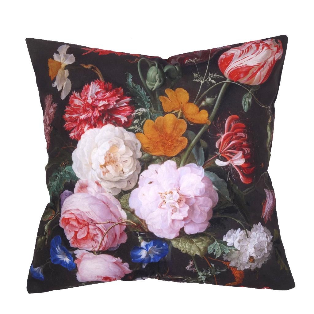 Kussenhoes Vintage rozen | 45 x 45 cm, Huis en Inrichting, Dekussenkraam@gmail.com, Verzenden, Vierkant, Nieuw